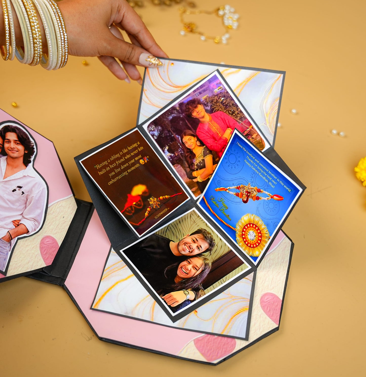 Personalised Photo Album For Rakhi