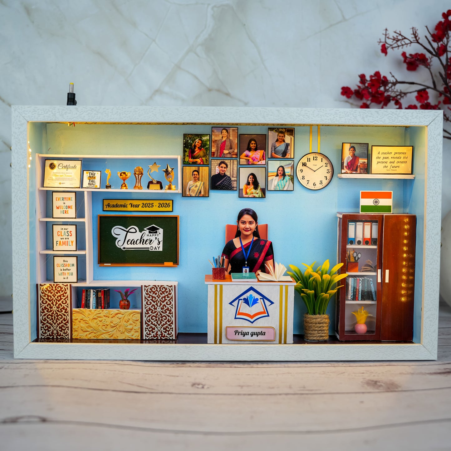 Beautiful Miniature Frame For Teacher's Day