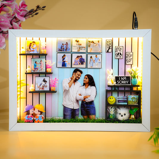 Personalised Sorry 3D LED Photo Frame
