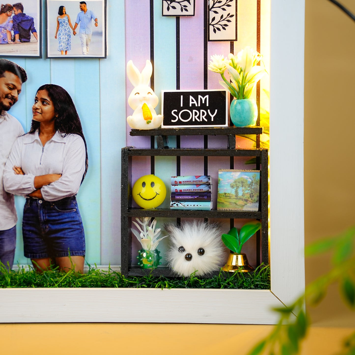 Personalised Sorry 3D LED Photo Frame