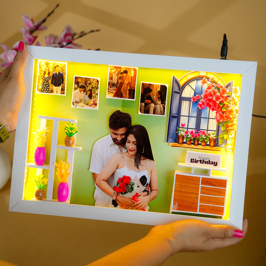 Beautiful Birthday Bliss LED Miniature Frame