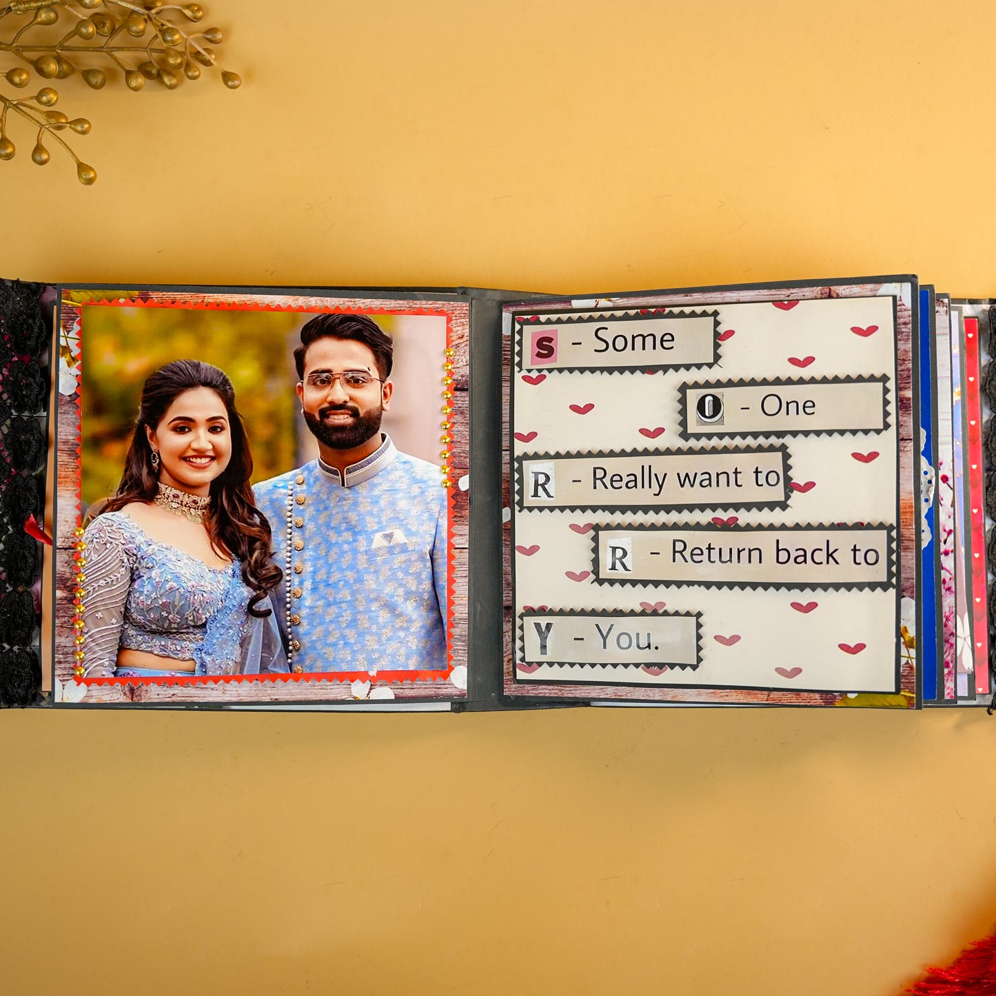 Gorgeous Sorry Album | Personalized Apology Gift