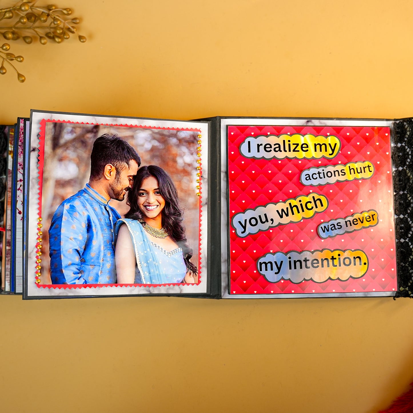Gorgeous Sorry Album | Personalized Apology Gift