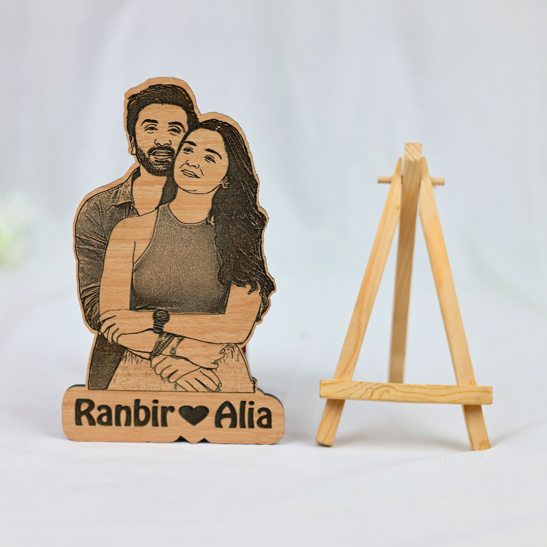 Personalised Engraved Photo Standy