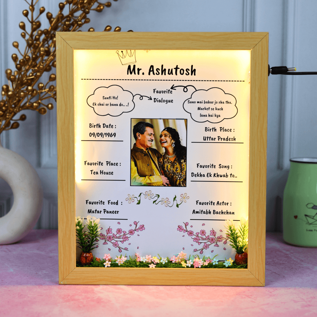 Personalised Father's Day Frame