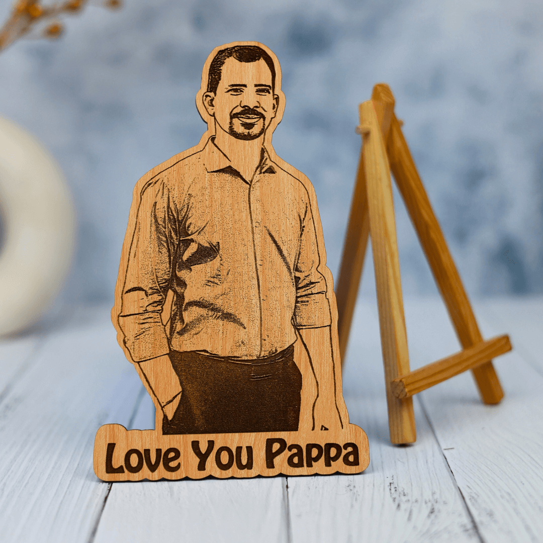 Love You Pappa Photo Standy