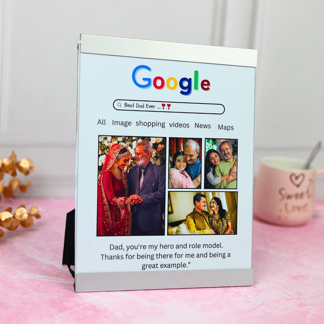 Google Search Frame For Father's Day