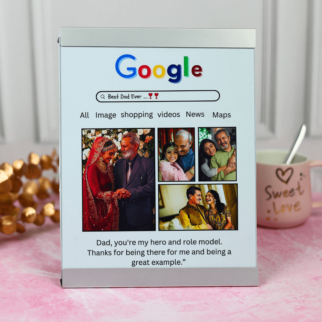 Google Search Frame For Father's Day