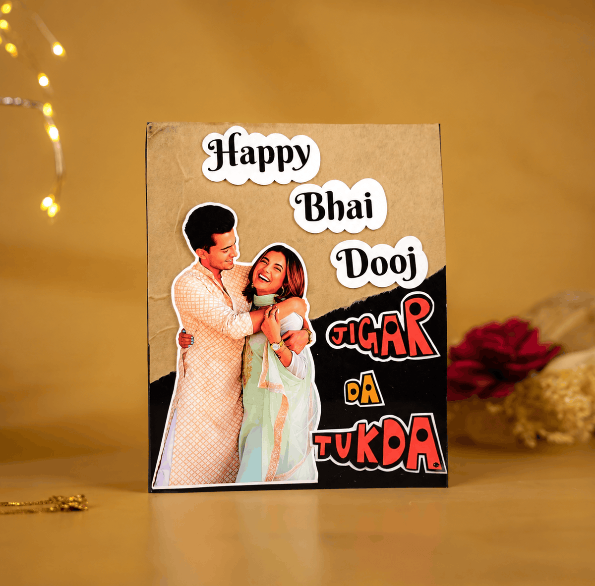 Jigar Da Tukda Bhai Dooj Card