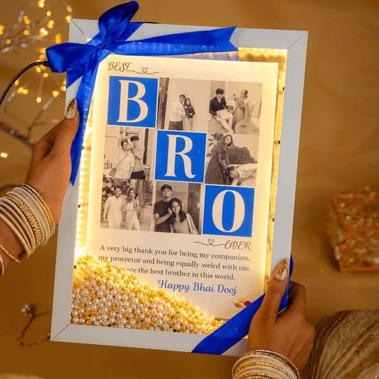 Floating Pearl Frame For Brother