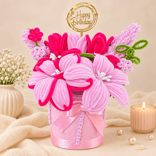 Beautiful Handmade Flower Basket