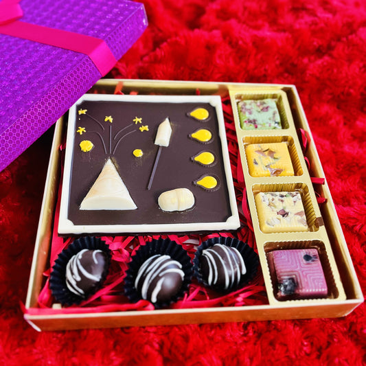 Beautiful Diwali Chocolate Box