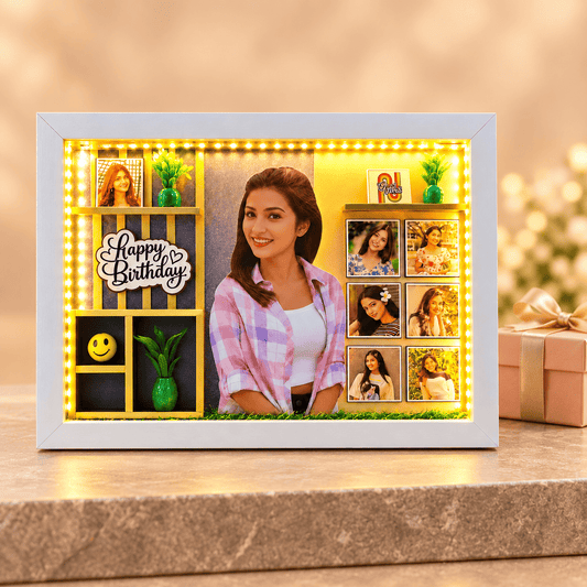 Beautiful Birthday LED Miniature Frame