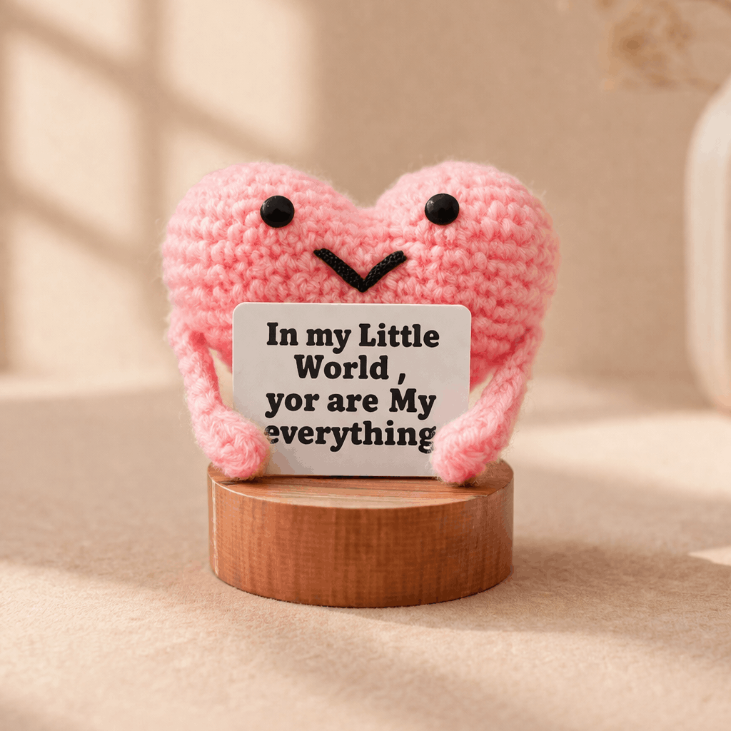 Multipurpose Handcrafted Crochet Heart Showpiece