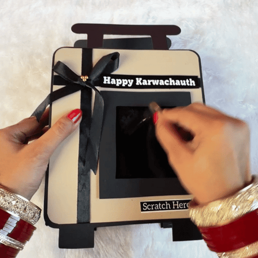 "Scratch & Reveal" Karwa Chauth Photo Album