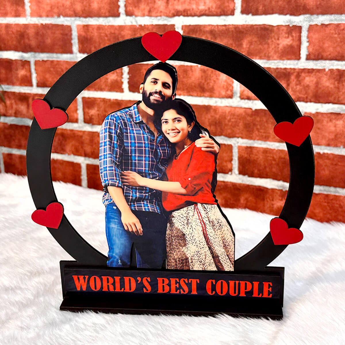 World’s Best Couple Photo Standy