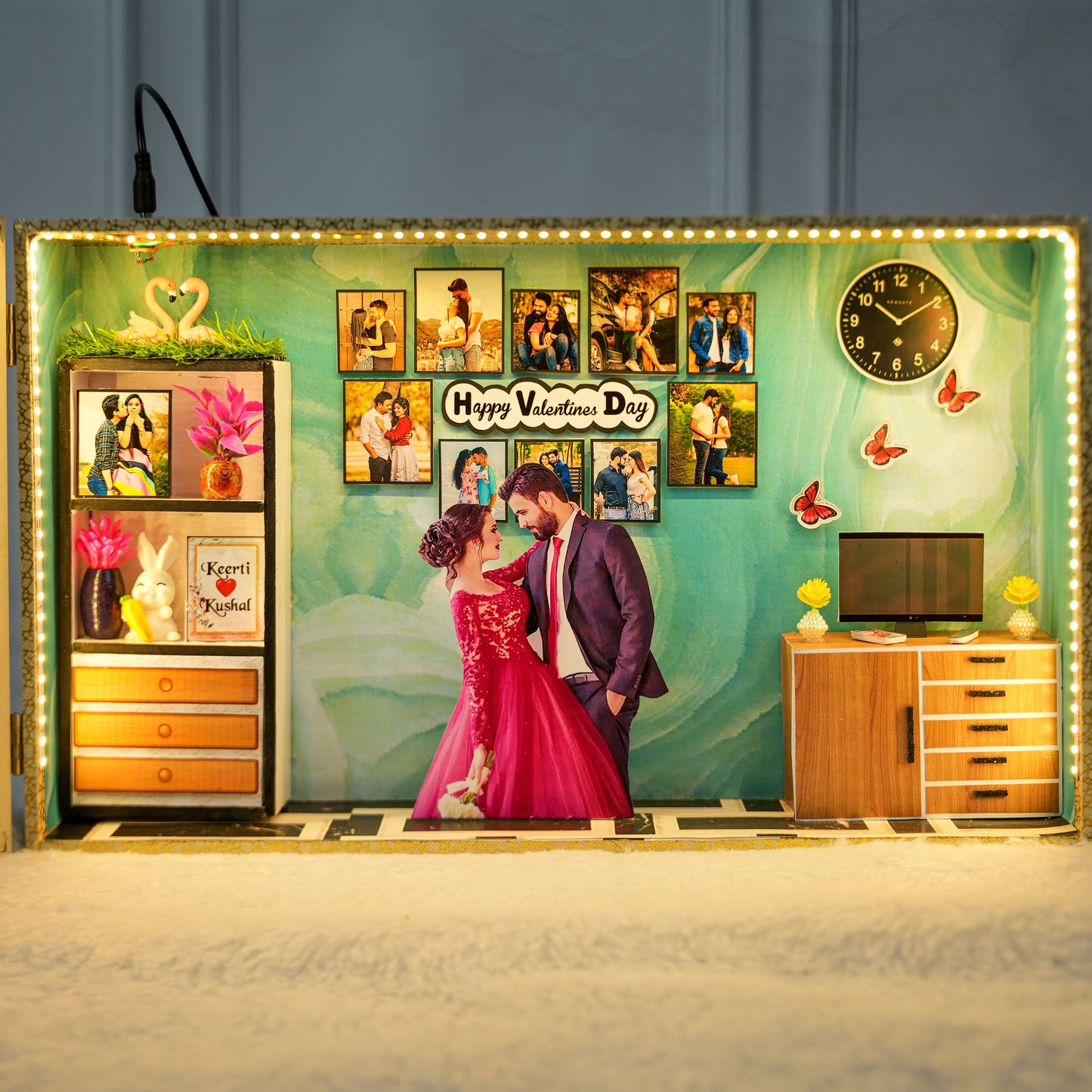 Best LED Miniature Frame For Valentine