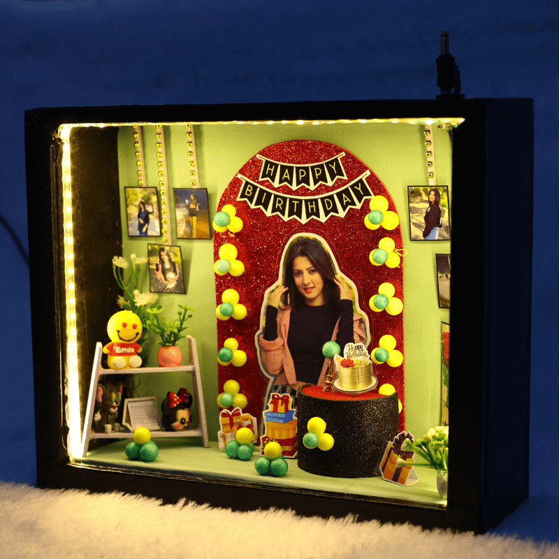 Happy Birthday Miniature Frame