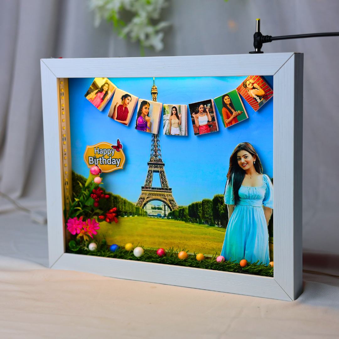 Happy Birthday Miniature Photo Frame
