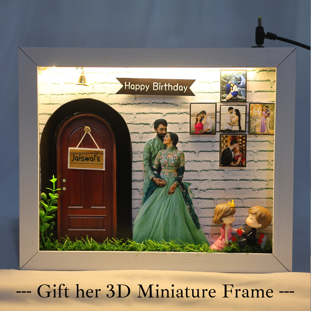 Beautiful Birthday Miniature Frame