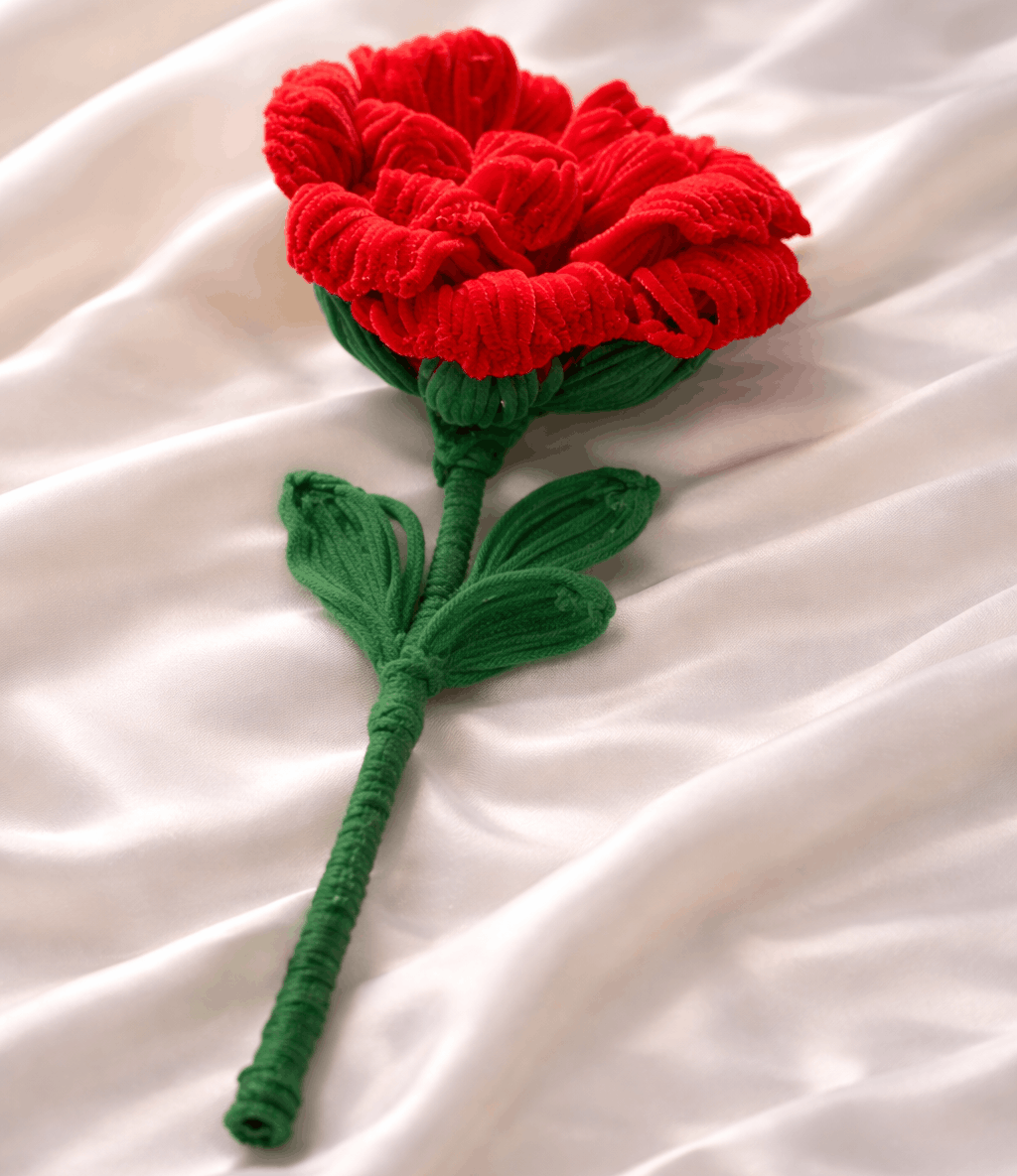 Giant Crochet Rose For Love