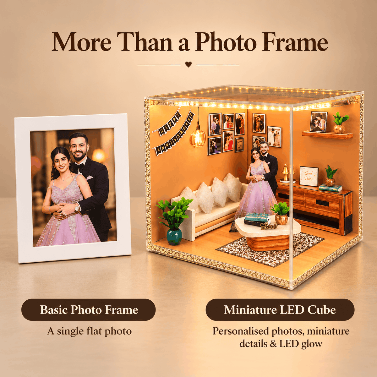 Beautiful Anniversary Special Room Miniature