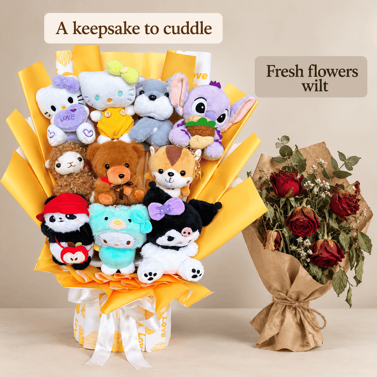 Cutest Plushie Bouquet Ever