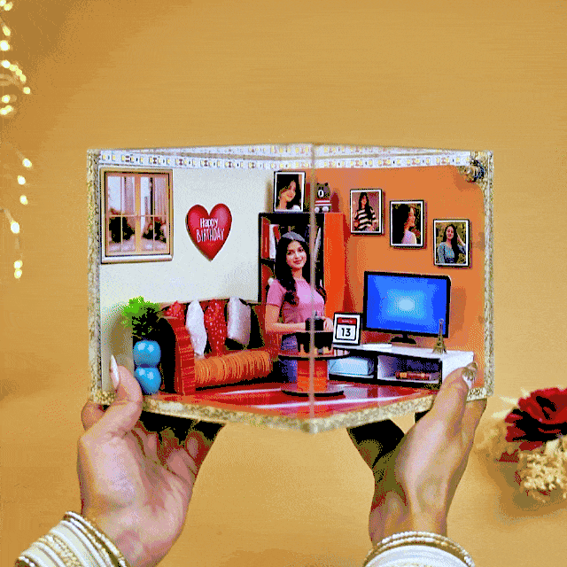3D Room Miniature For Birthday | Anniversay