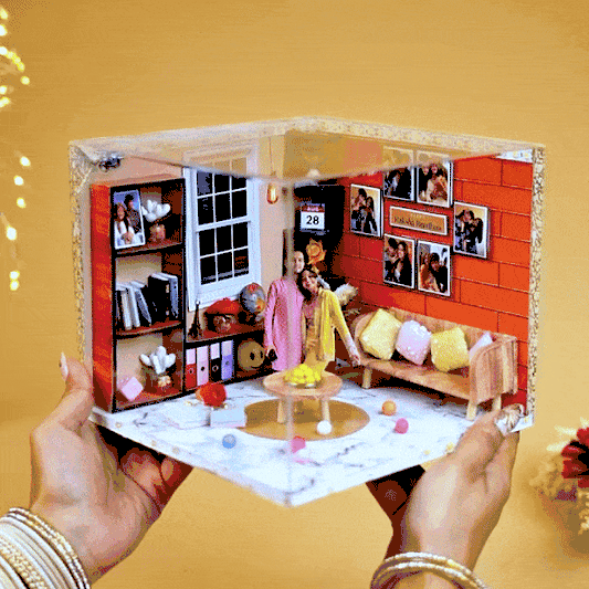 Premium Rakhi 3D Room Miniature House