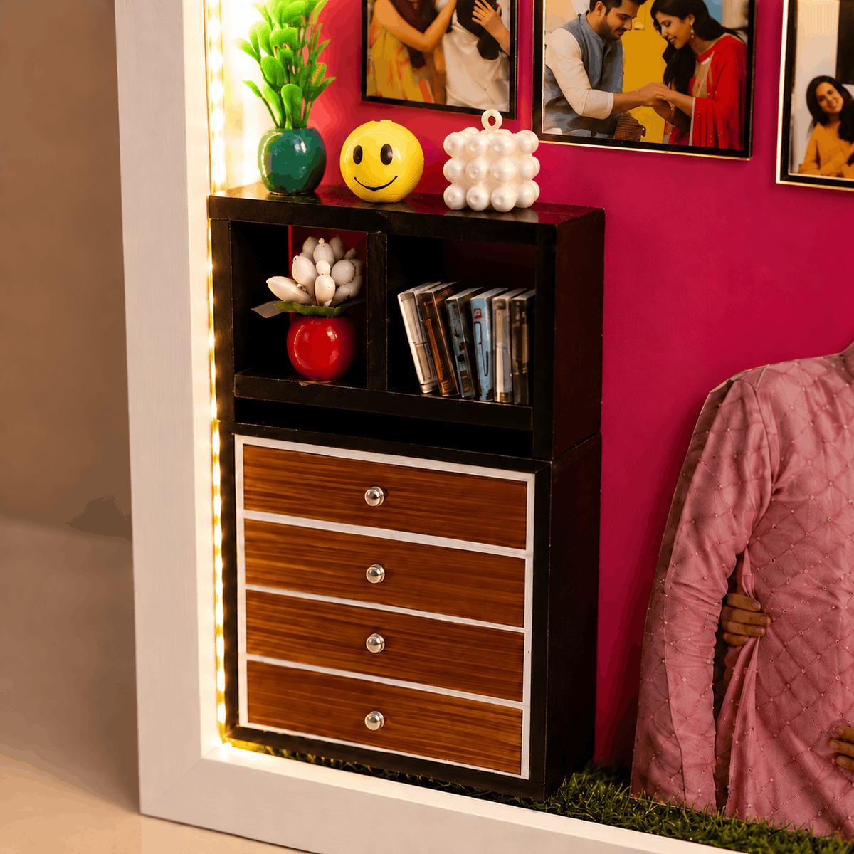 Personalized Bhai Dooj LED Photo Frame
