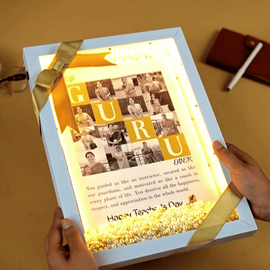 Teacher's Day LED Floating Pearl Frame