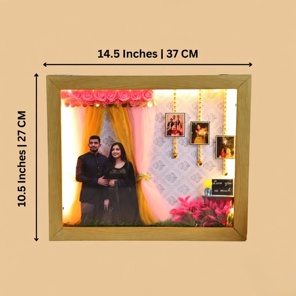 3D Miniature Photo Frame For Love | Anniversary