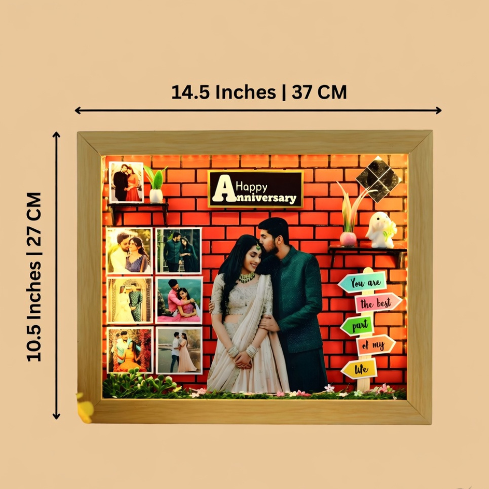 Happy Anniversary Miniature Frame