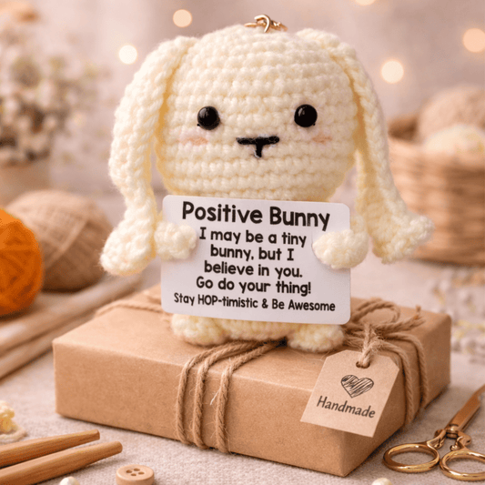 Positive Bunny | Crochet Bunny