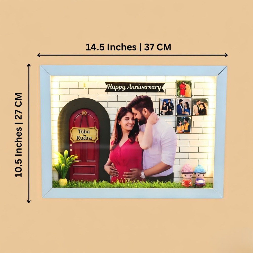 Beautiful Anniversary Miniature Frame
