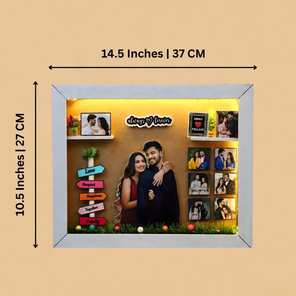 Personalised Miniature LED Photo Frame