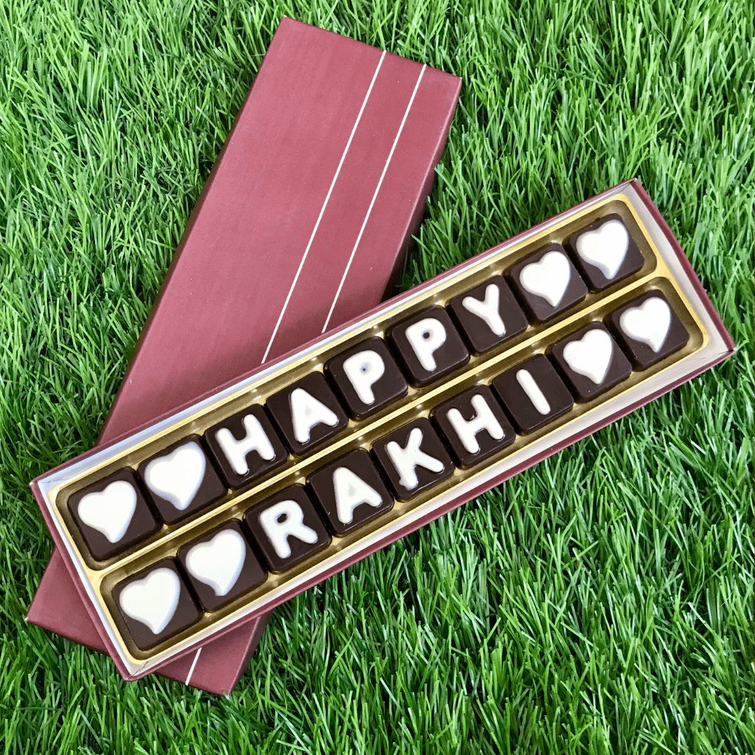 The Personalized Rakhi Chocolate Box