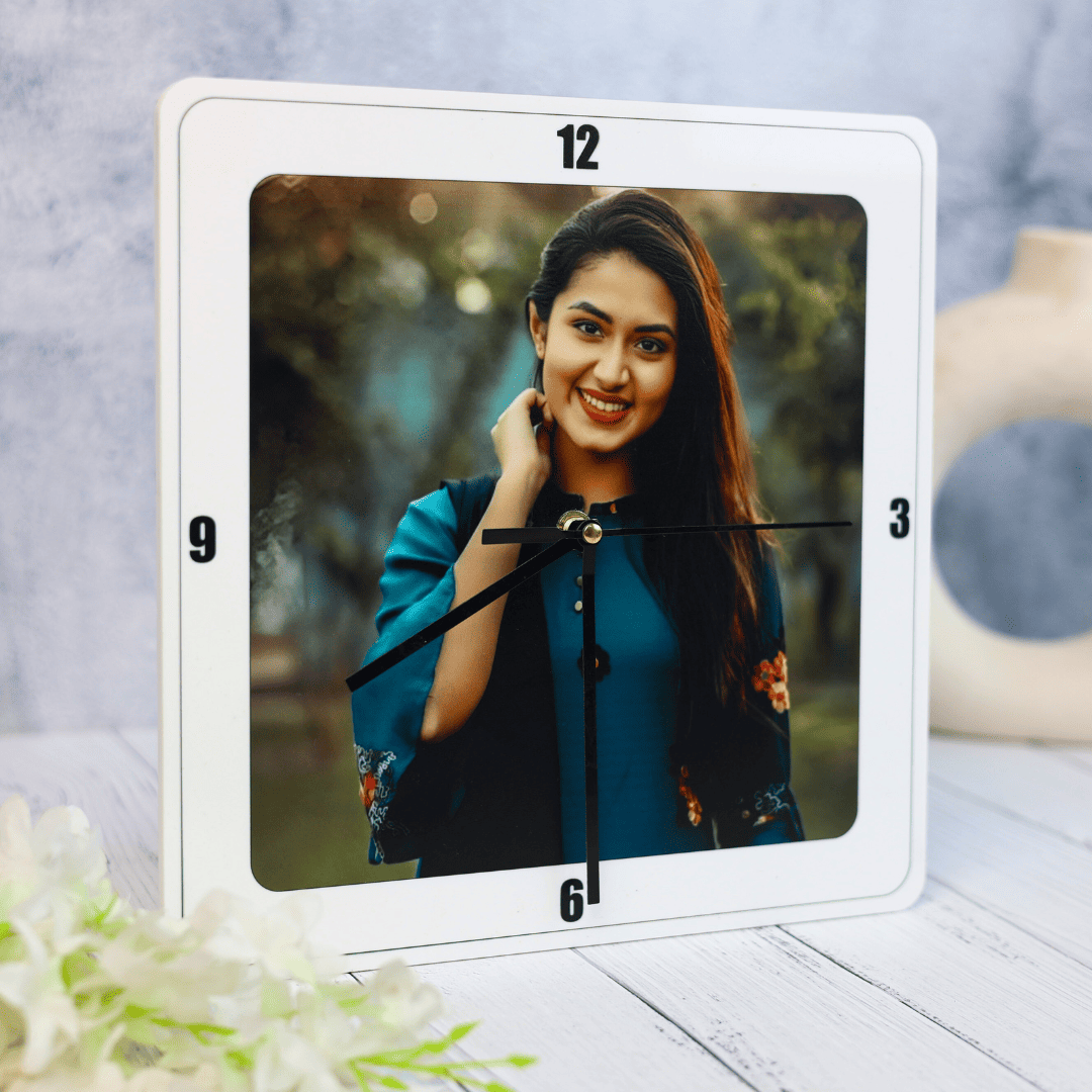 Beautiful Personalized Photo Clock