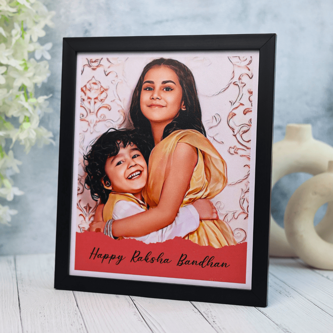 Personalized Raksha Bandhan Frame