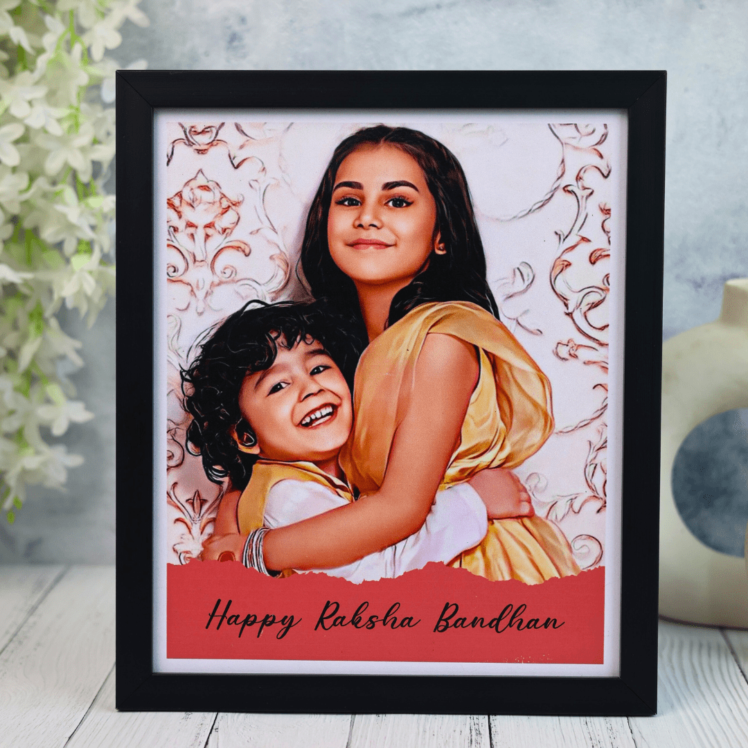 Personalized Raksha Bandhan Frame