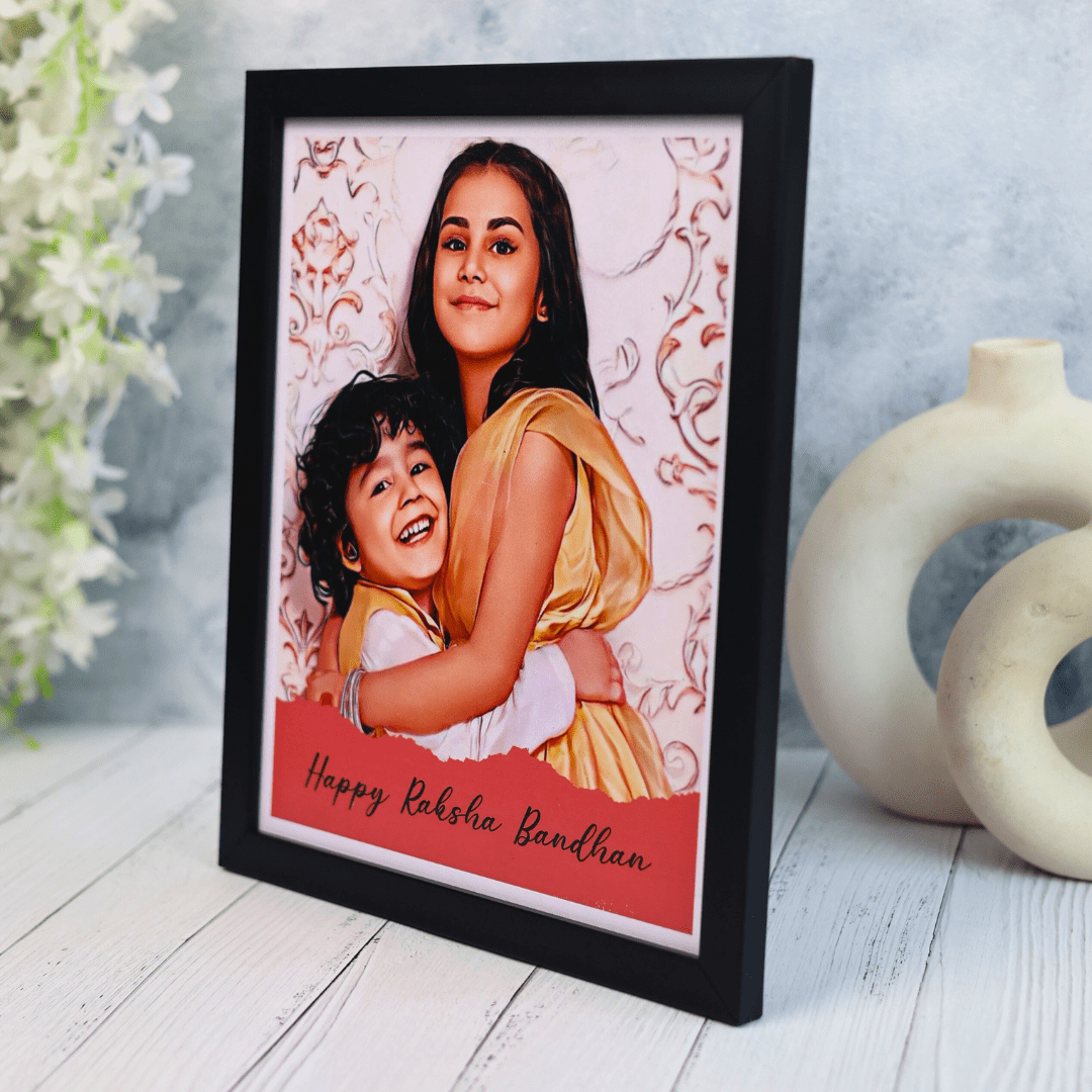 Personalized Raksha Bandhan Frame