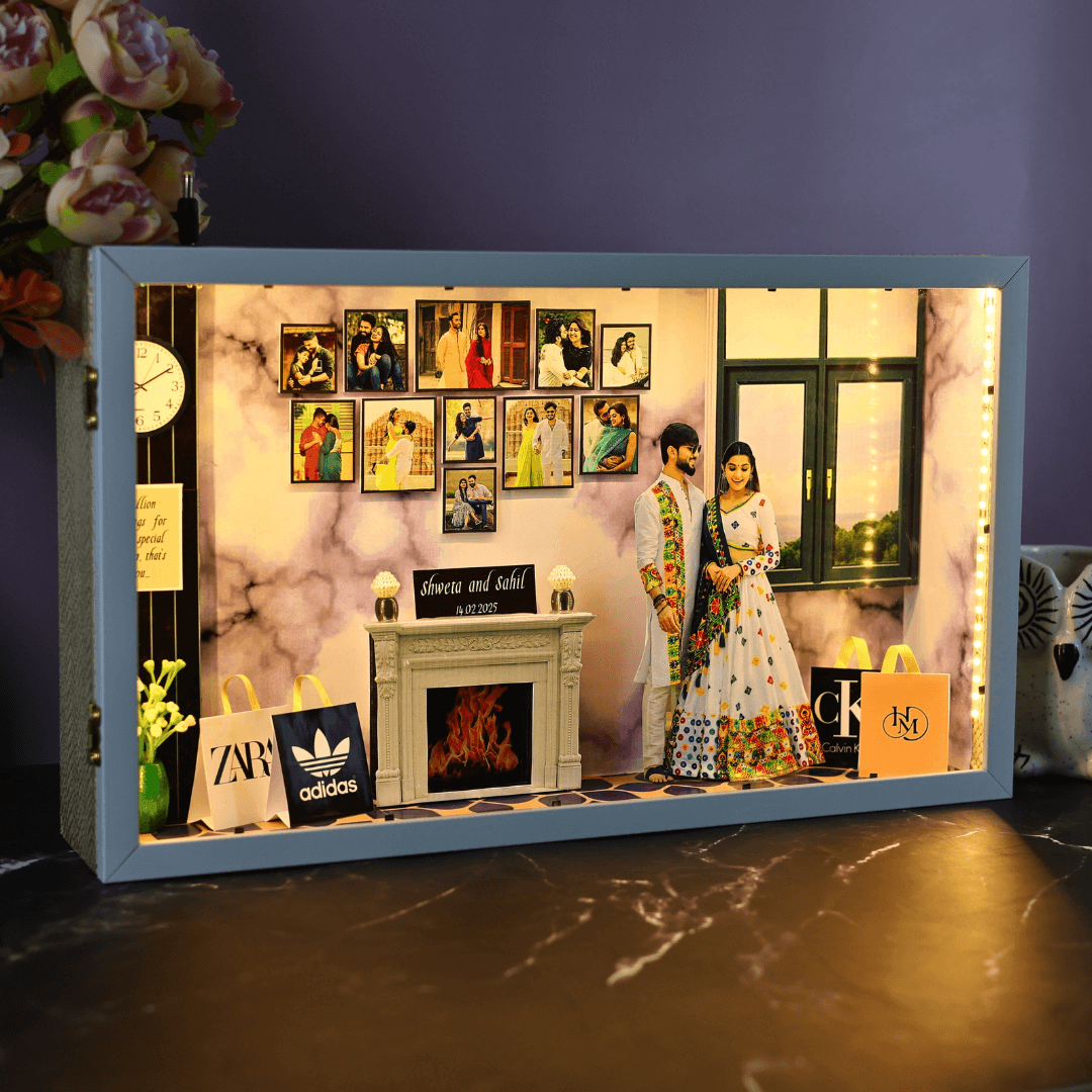 Modern Miniature Frame With LED