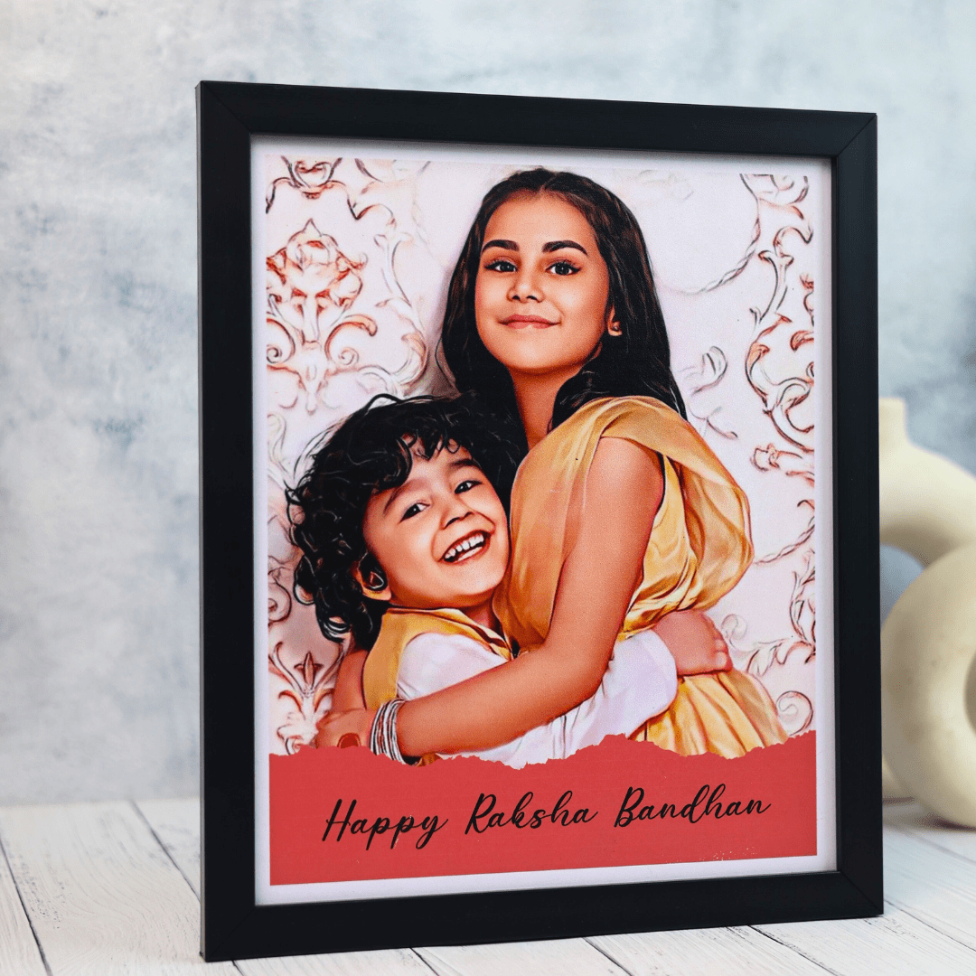 Personalized Raksha Bandhan Frame