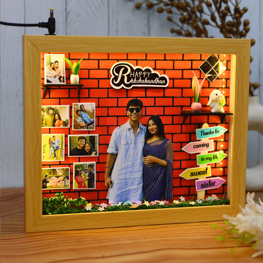 3D Miniature Frame For Your Sibling