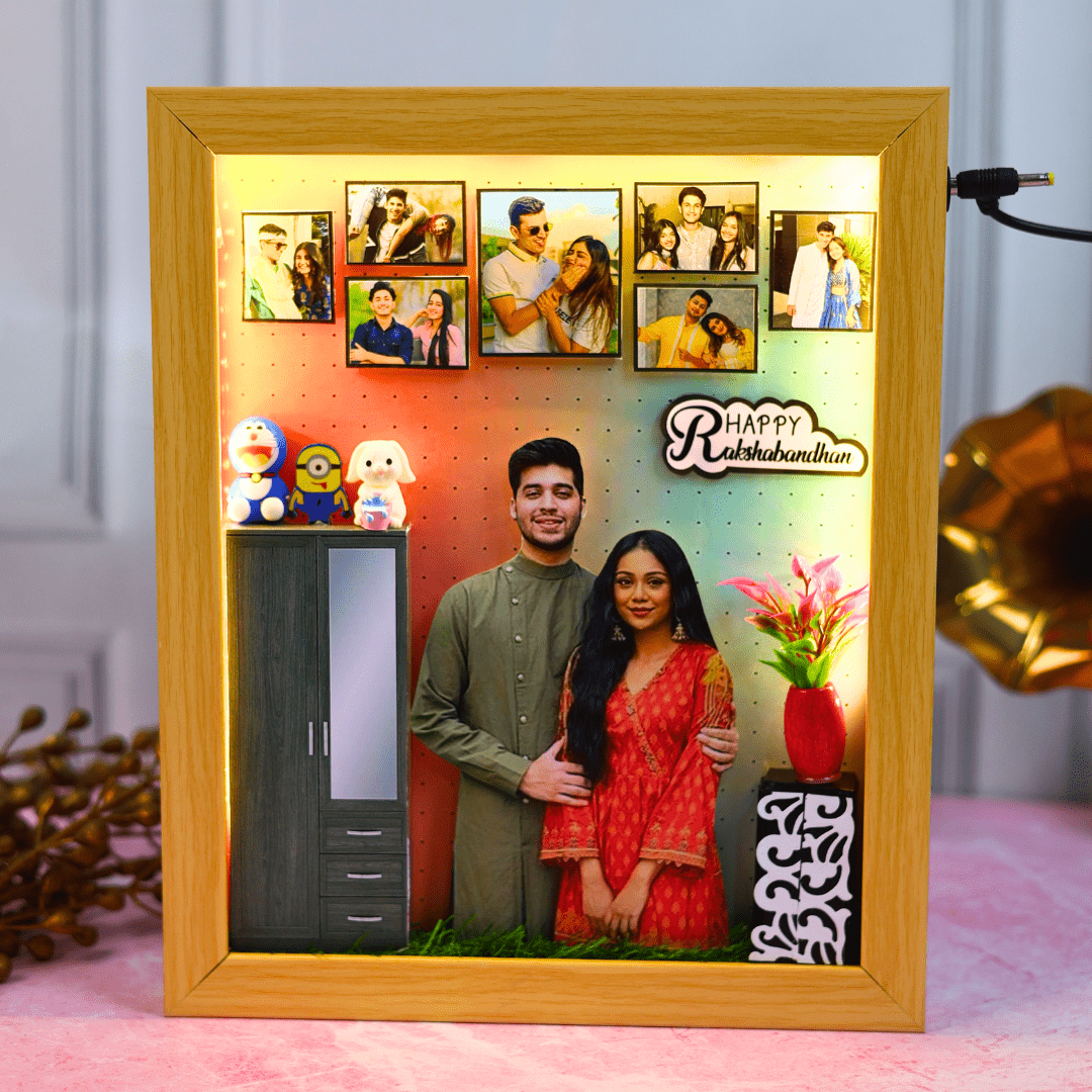 Personalized Frame For Raksha Bandhan