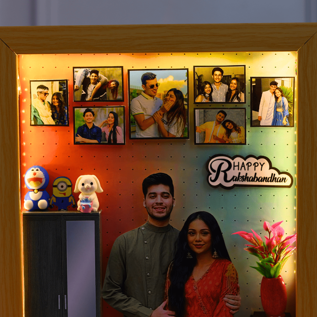 Personalized Frame For Raksha Bandhan