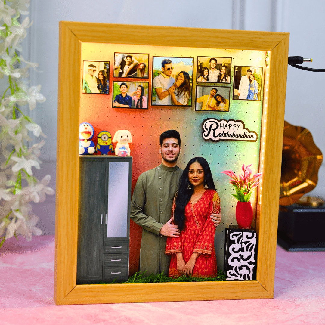 Personalized Frame For Raksha Bandhan