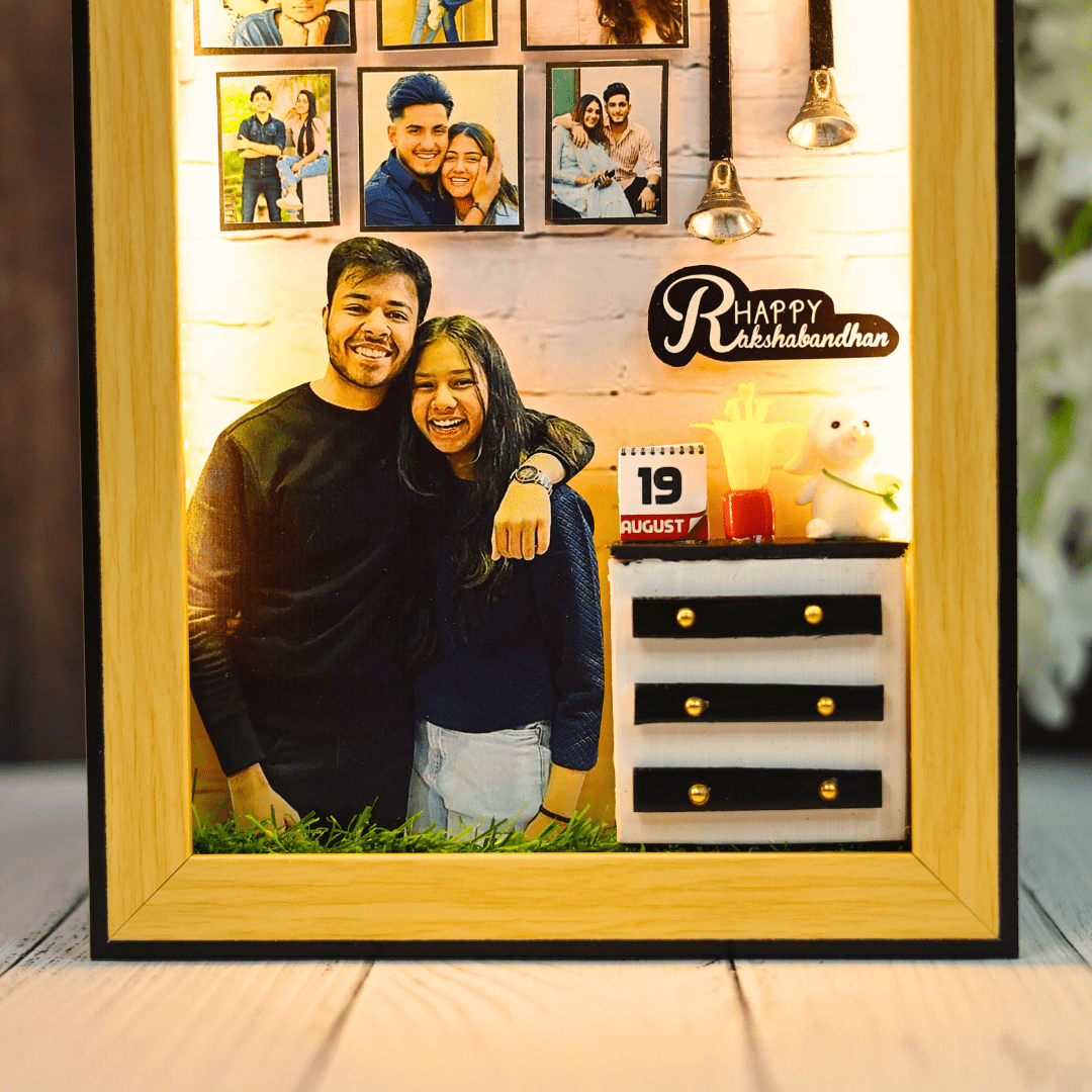 Beautiful Miniature Frame For Rakhi