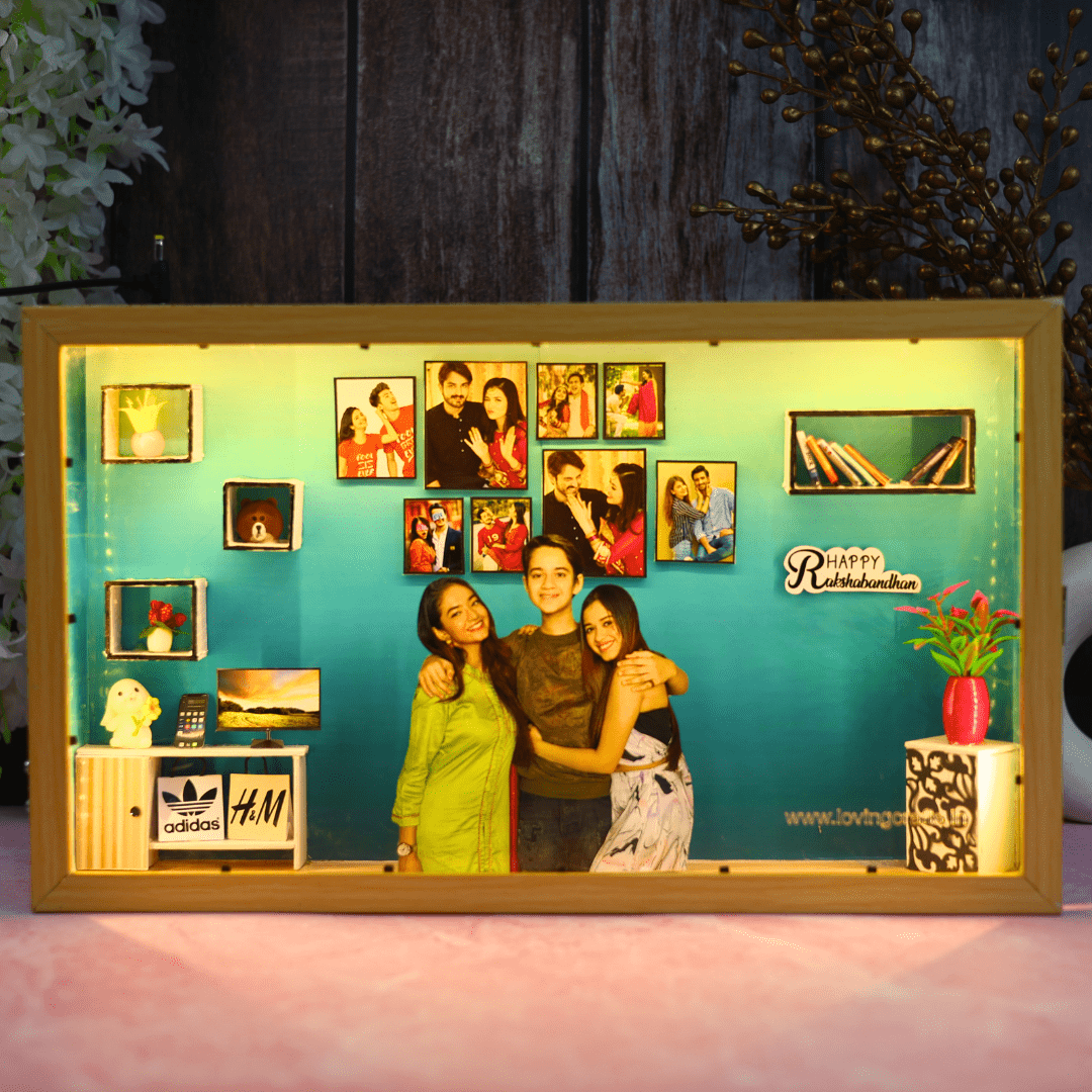 3D Personalized LED Miniature Photo Frame