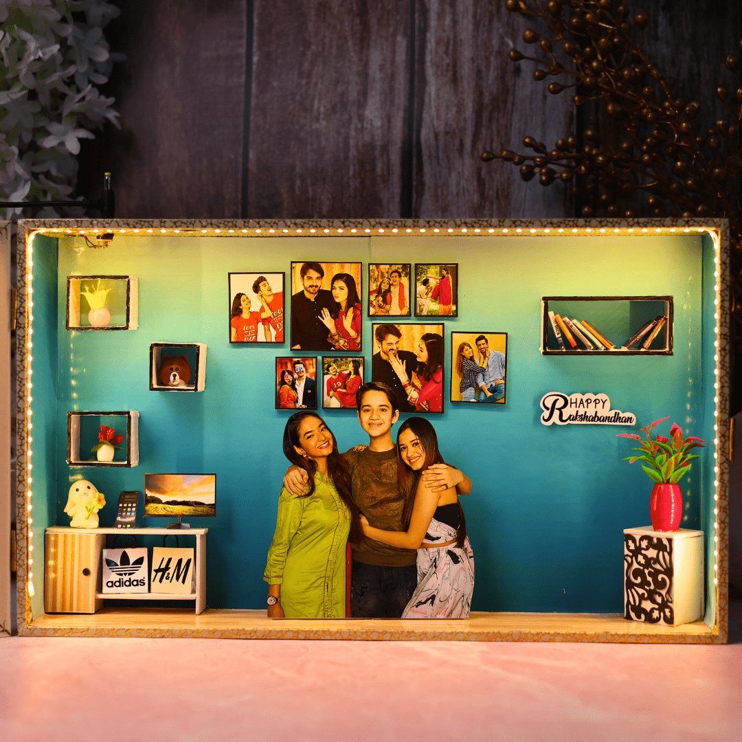 3D Personalized LED Miniature Photo Frame